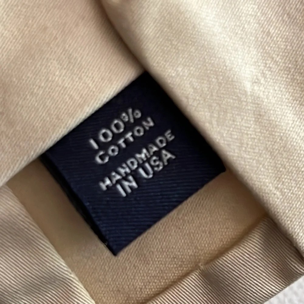 J.CREW 100% cotton neck tie